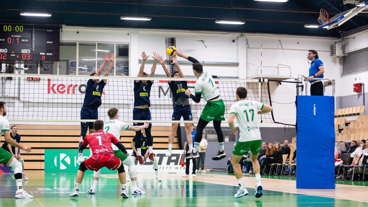 Krka po dobrih dveh urah igre strla Triglavane