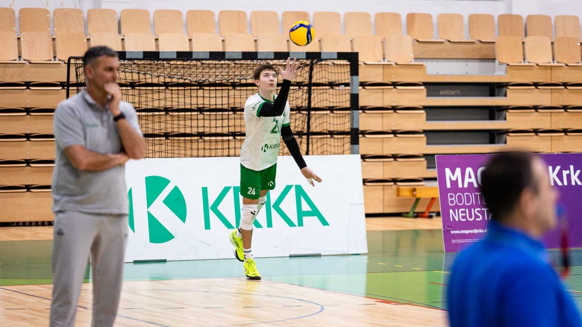 Odbojkarji Krke vknjižili novo zmago